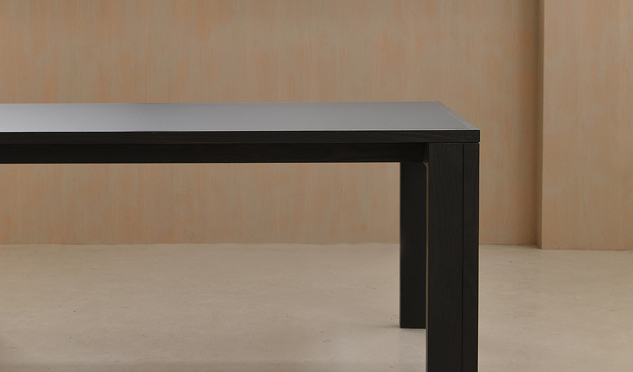 black new square table / 블랙 뉴스퀘어 테이블